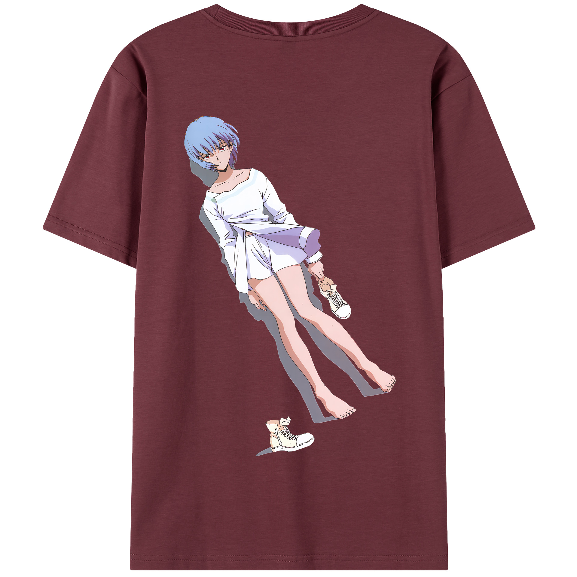 （画像用） EVA 新世紀エヴァンゲリオン 綿100％半袖Tシャツ（背面プリント）